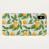 Waterverf sinaasappels of tangerines patroon Case-Mate iPhone case (Achterkant (horizontaal))