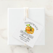 Waterverf Sinaasappels Orangecello Wedding Bedankt Bedankjes Labels (In situ)