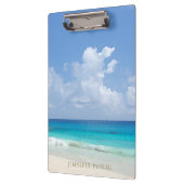 Waterverf Sjabloon Natuur zeehondengolven Klembord (Links)