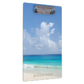 Waterverf Sjabloon Natuur zeehondengolven Klembord (Rechts)