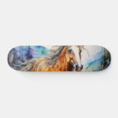 Waterverf Skateboard Deck (Horizontaal)