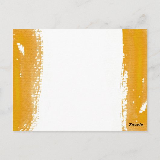 Waterverf Sla de datum op. De datum opslaan Briefkaart (Achterkant)