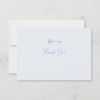 Waterverf Sleutel Sorority Note Kaart