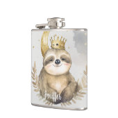 Waterverf Sloth Moon Crown Heupfles (Links)