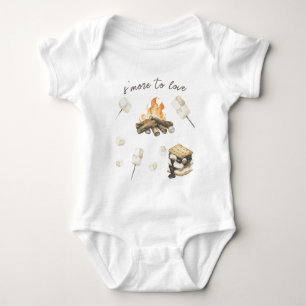Waterverf S'more Baby Shower Romper