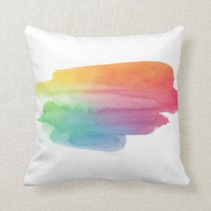 Waterverf Smudge Pillow Kussen