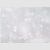 Waterverf sneeuwvakantie tissuepapier (Voorkant)
