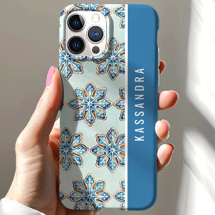 Waterverf Sneeuwvlok Koekjes Gepersonaliseerde Naa