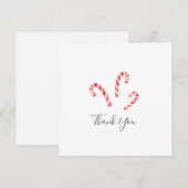 Waterverf snoepjes - Hartelijk dank Bedankkaart (Voorkant / Achterkant)