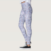 Waterverf Snowdrops Lavender/Koper ID726 Leggings (Links)