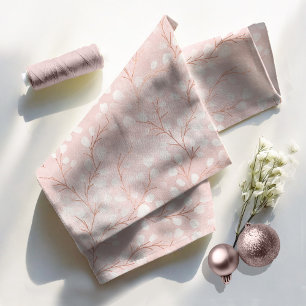 Waterverf Snowdrops roze/koper ID726 Stof