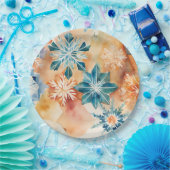 Waterverf Snowflakes Kerst Papier Bord (Feest)