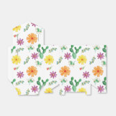 Waterverf Spaanse Fiesta Favor Box Bedankdoosjes (Uitgevouwen)