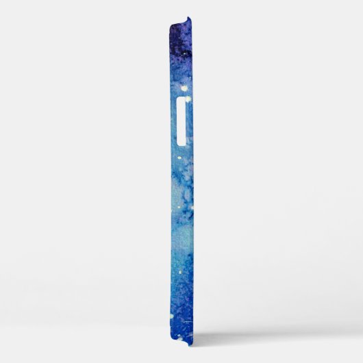 Waterverf Space Art: Nachtelijke hemelbomen Case-Mate iPhone Case (Achterkant / Rechts)