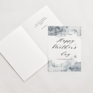 waterverf spat happy moederdag kaart