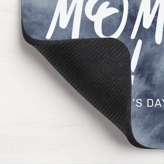 waterverf spetst de beste moeder ooit moederdag muismat (Hoek)