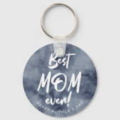 waterverf spetst de beste moeder ooit moederdag sleutelhanger (Voorkant)