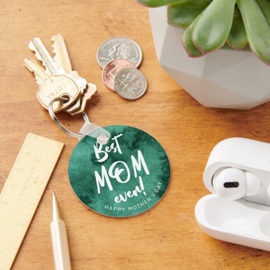 waterverf spetst de beste moederdag ooit sleutelhanger (Bureau)