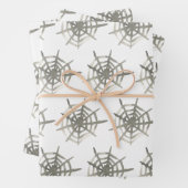 Waterverf Spider Web Pattern Inpakpapier Vel (In situ)