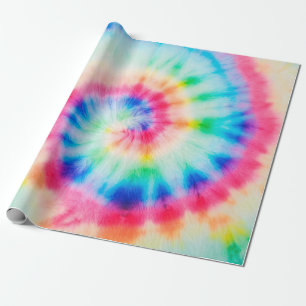 Waterverf spiral. Organic Artistic Dirty Art. Spi Cadeaupapier
