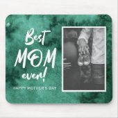 Waterverf Splash Beste Mam Ooit Moederdag Muismat (Voorkant)
