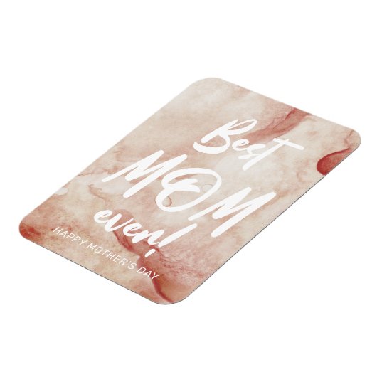 Waterverf Splash Beste Moeder Moederdag Magneet (Linkerzijde)