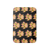 Waterverf Splash Dog Paw Print Pattern Mat (Voorkant Verticaal)