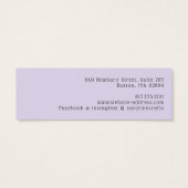 Waterverf Splash Stud Verzameling Display Kaart (Achterkant)