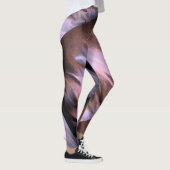 Waterverf Splatter Abstract Penseelstreken Canvas Leggings (Rechts)