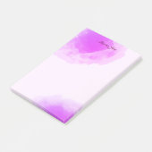 Waterverf Splatter Paars Post-it® Notes (Schuin)