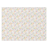 Waterverf Spring Bloemen Tafelkleed | tuinfeest (Voorkant (Horizontaal))