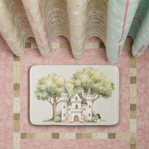 Waterverf Sprookjesprinses Whimsical Badmat