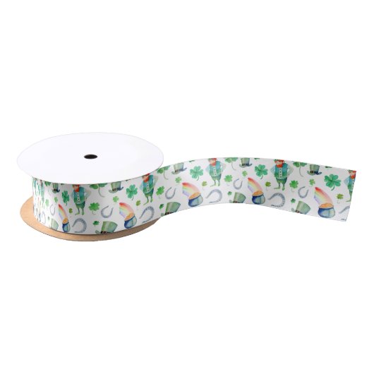 Waterverf St. Patrick's Day Pattern Lint (Spoel)