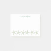 Waterverf-staartpatroon Post-it® Notes (Voorkant)