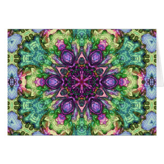 Waterverf Star Kaleidoscope