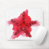Waterverf Starfish Muismat (Met muis)