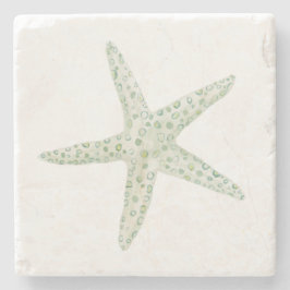 Waterverf Starfish Stenen Onderzetter