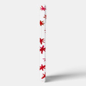 Waterverf sterren - rood Case-Mate iPhone case (Achterkant / Rechts)