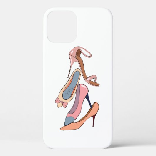 Waterverf Stilettos Girly Glam Case-Mate iPhone Case (Achterkant)