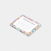 Waterverf Stippen geweldige ideeën Post-it® Notes (Schuin)