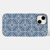 Waterverf stippen tribaal patroon Case-Mate iPhone case (Achterkant (horizontaal))
