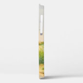 Waterverf strand, zonsondergang, iPhone/iPad-draag Case-Mate iPhone Case (Achterkant / Links)