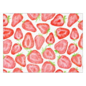 Waterverf strawberry snijdt patroon tafelkleed (Voorkant (Horizontaal))