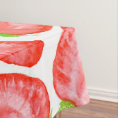 Waterverf strawberry snijdt patroon tafelkleed (Voorbeeld)