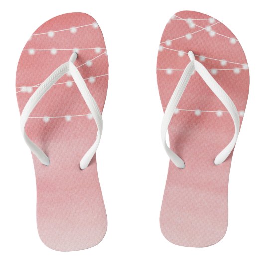 Waterverf String Lights Teenslippers (Voetbed)
