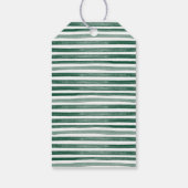 Waterverf Stripe Gift Labels Cadeaulabel (Achterkant)