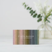 Waterverf Stripe Visitekaartje (Staand voorkant)