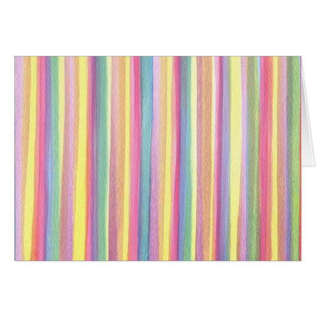 Waterverf Stripes (Voorkant Horizontaal)