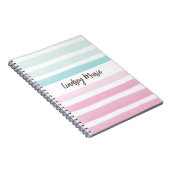 Waterverf Stripes Notitieboek (Rechterzijde)