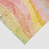 Waterverf Stripes Tissuepapier (Detail)